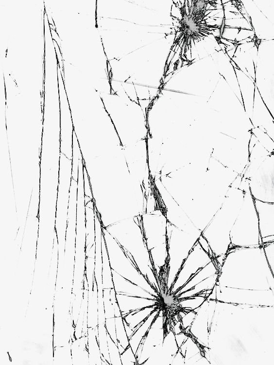 Текстура трещин стекла