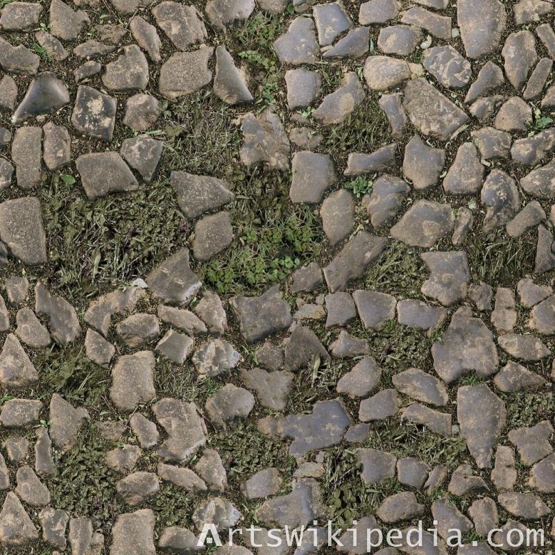 Мощение камнем текстура