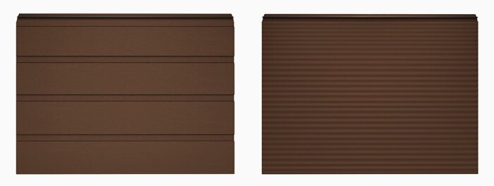 S гофр Алютех 8014