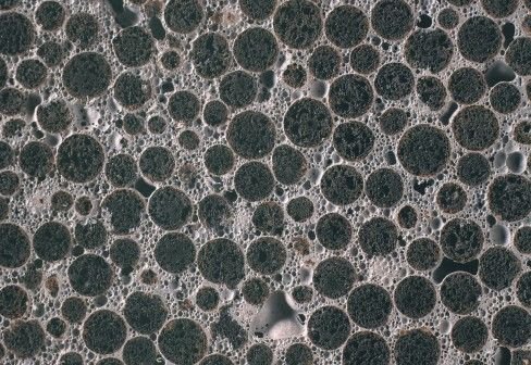 Крупнопористый керамзитобетон