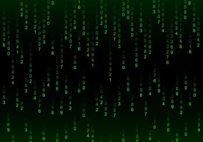 Matrix code Rain 1980х1080