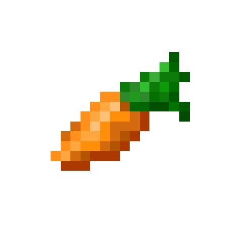 Морковка из МАЙНКРАФТА