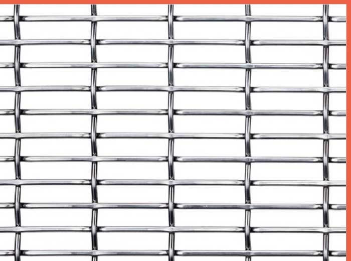 Сетка металлическая прямоугольная ячейка