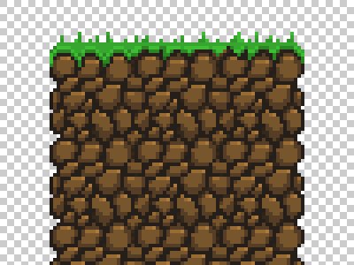 Спрайты 2д блок земли