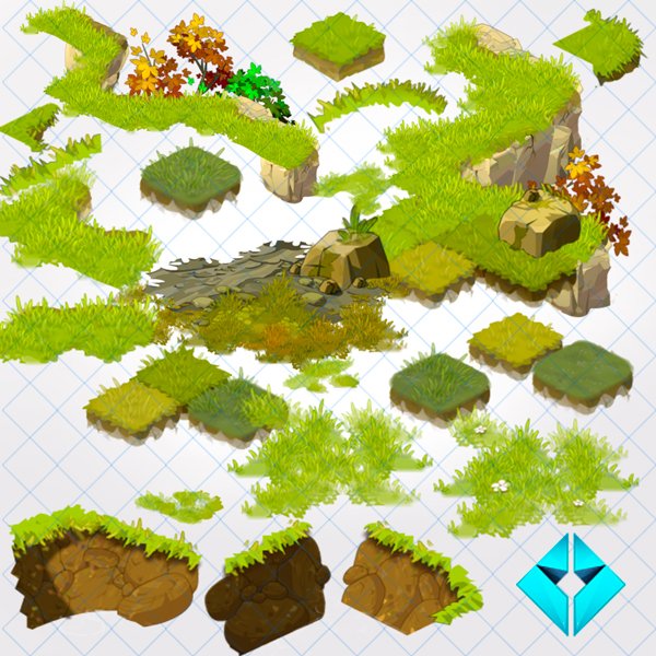 Тайлсет изометрия