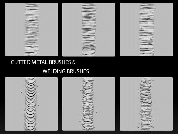 Кисть сварки Zbrush
