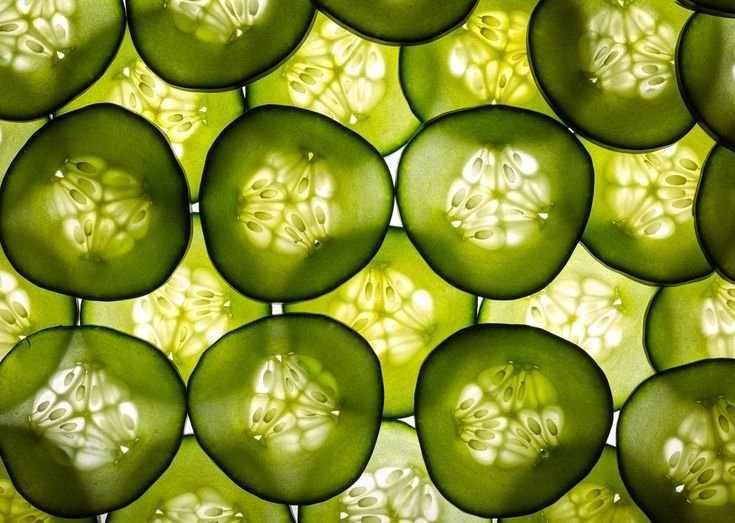Текстура огурца