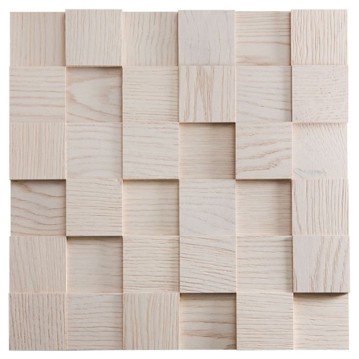Деревянные квадратные панели