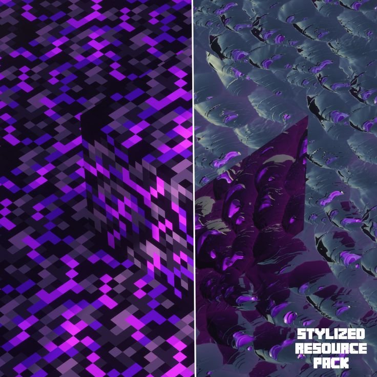 Плачущий обсидиан в майнкрафт