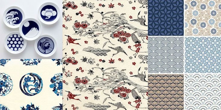 Японский орнамент Кикко