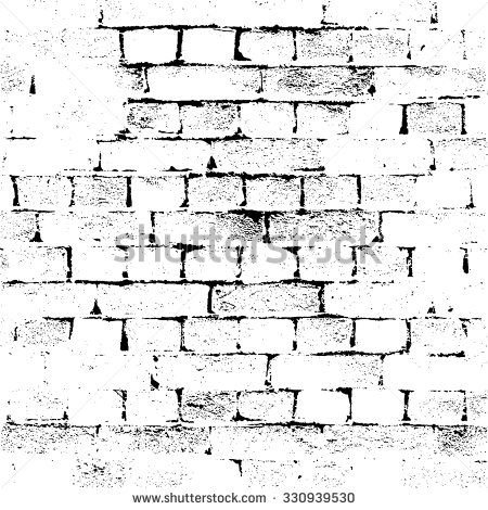 Нарисованная кирпичная кладка