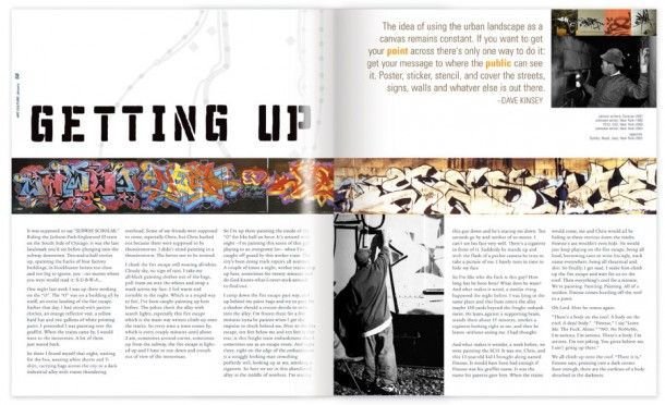 Глянцевый журнал разворот