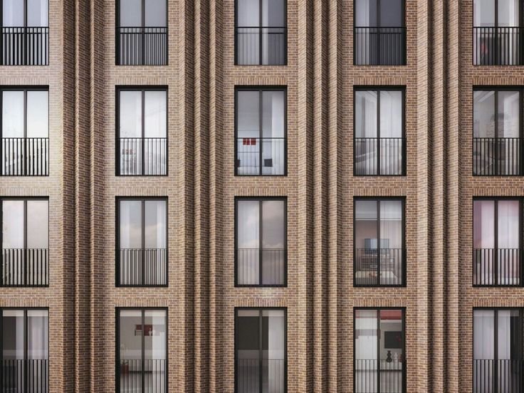 Фасад многоэтажки