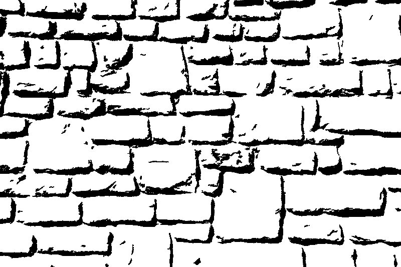 Кирпичная стена рисунок