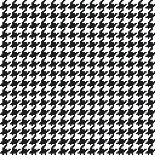 Орнамент пье де пуль