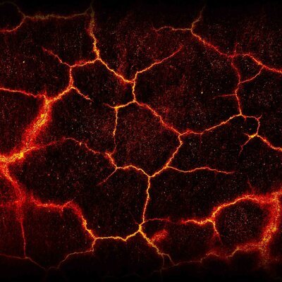 Лава трещины