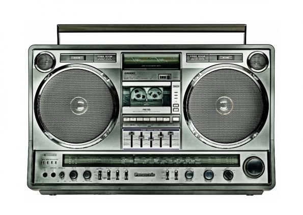Кассетный магнитофон Бумбокс