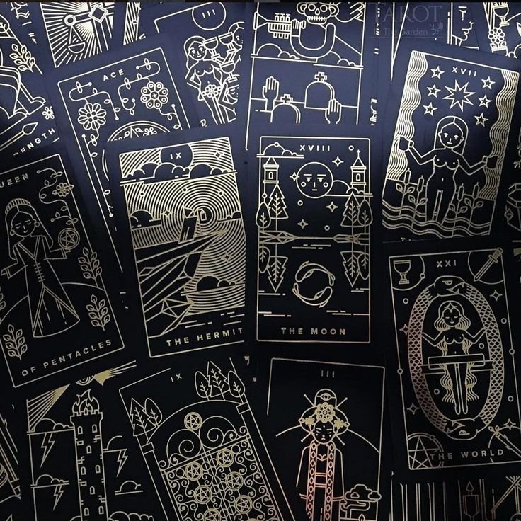 Карты Таро фон