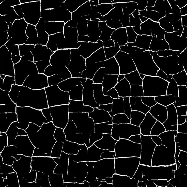 Трещины на черном фоне