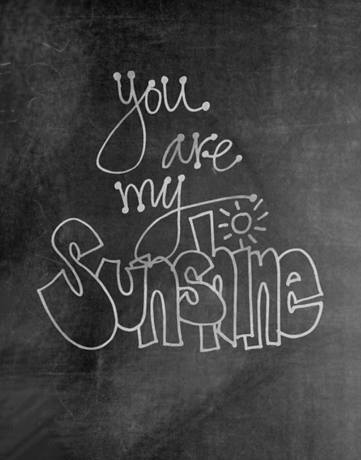 Надписи на меловой доске