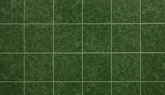 зеленый кафель