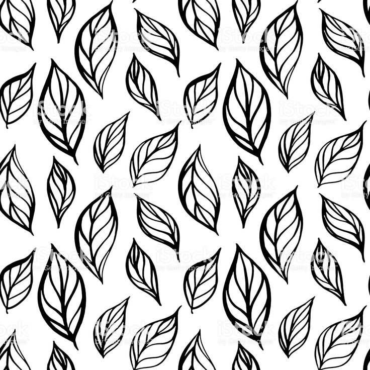 Листья чая паттерн