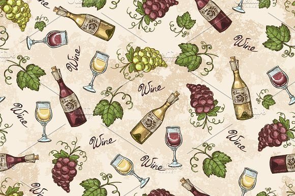 Обои с бутылками