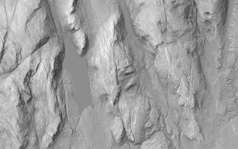 Displace Map камни