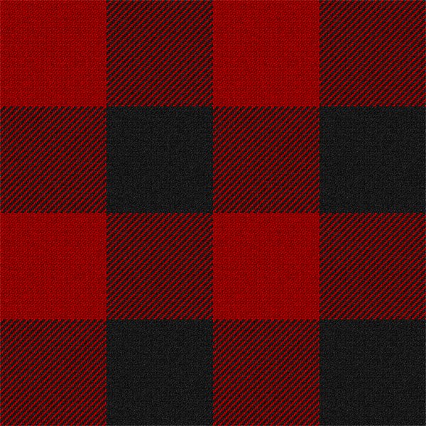 Тартан красный
