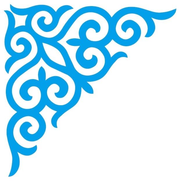 Казахский национальный узор