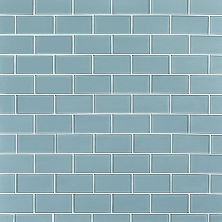 Плитка кабанчик синяя