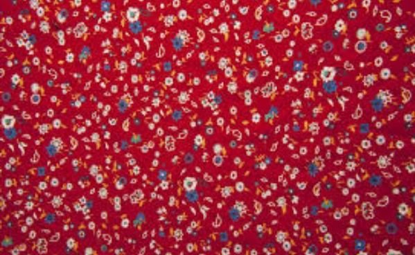 Ткань в мелкий цветочек