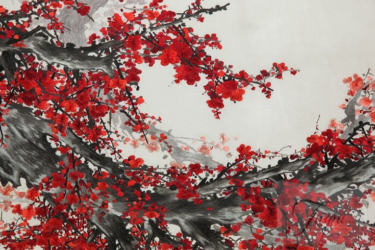 Красная Сакура Тэнгу sacrothorn