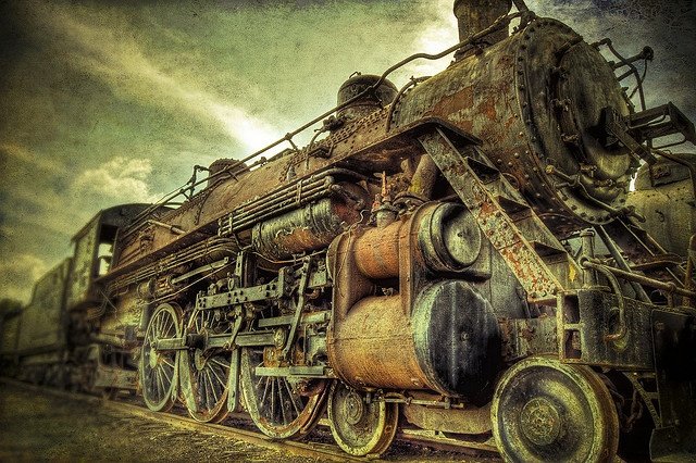 Паровоз дизельпанк