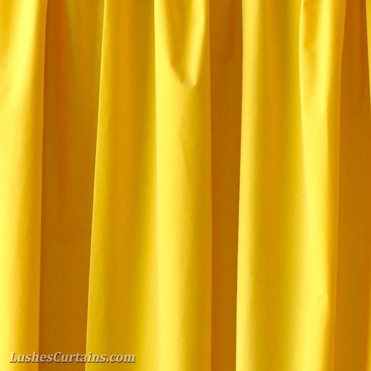 Шторы темно желтые