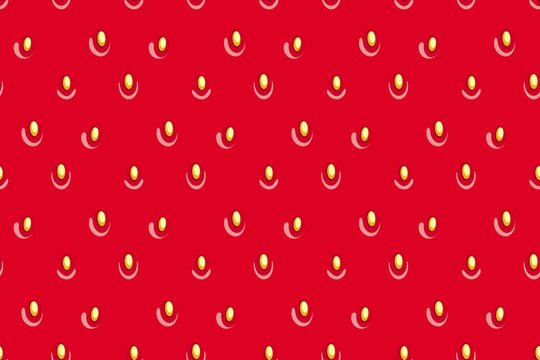 Клубника фактура