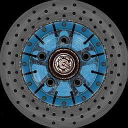 Текстура тормозных дисков