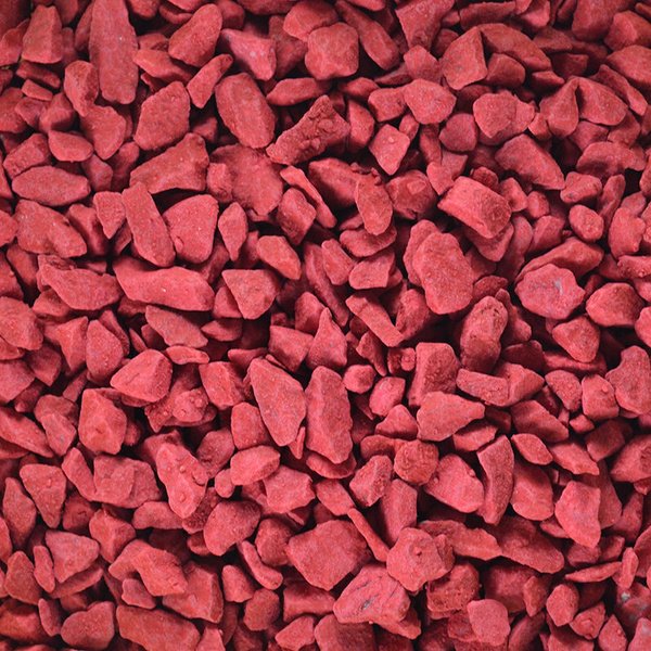 Щебень гранитный красный