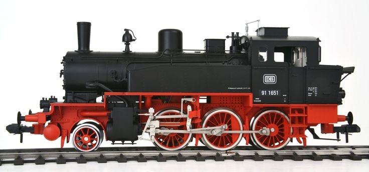 Паровоз поезд сбоку