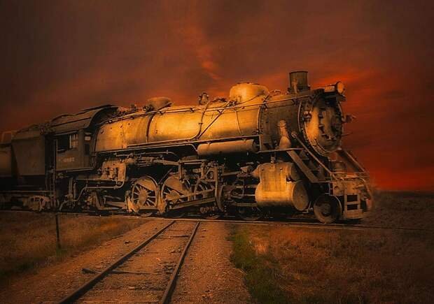 Старый паровоз