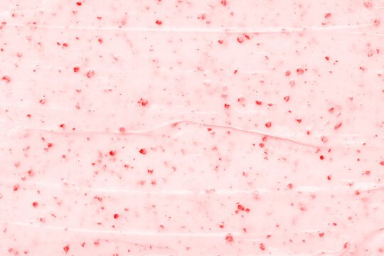 Розовый йогурт текстура