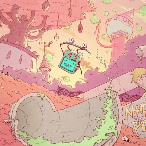 Пейзажи из время приключений