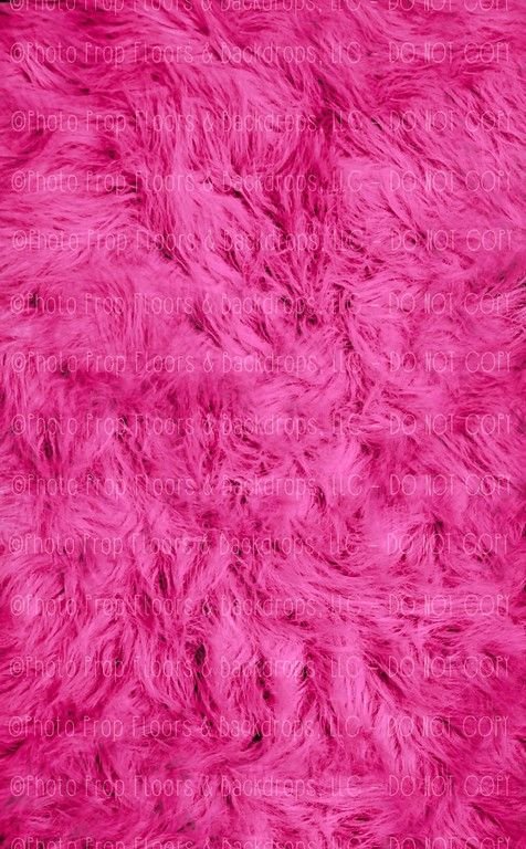 Розовый мех