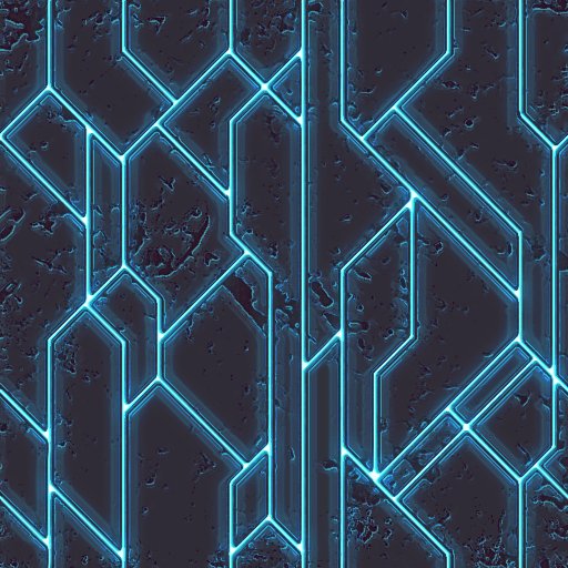 Футуристичный узор