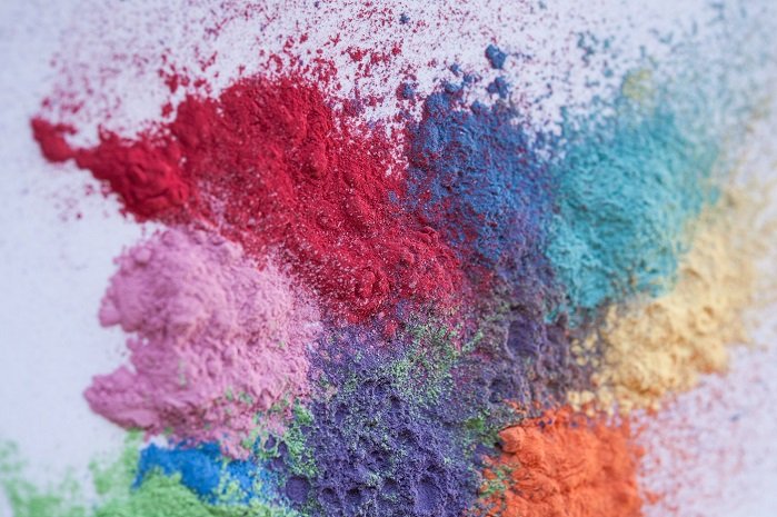 Текстуры азокрасителей