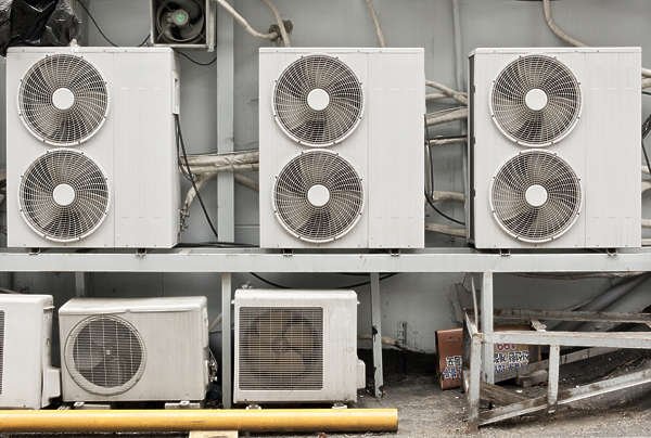 Кондиционер уличный текстура