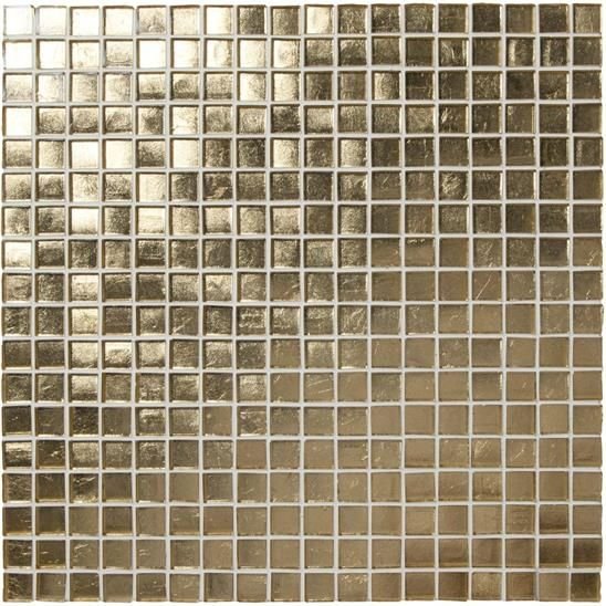 Стеклянная Золотая мозаика 5x5 mozaika