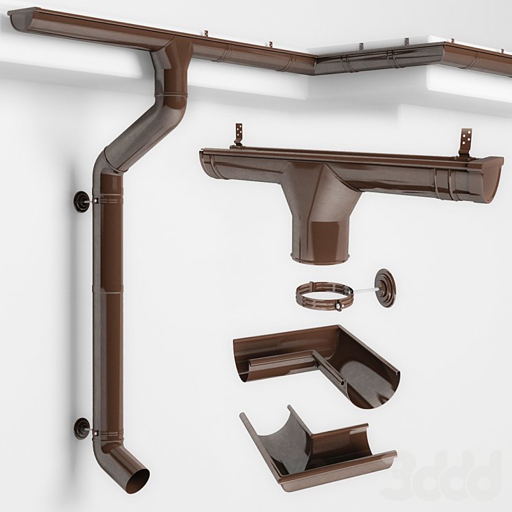 Водосточная система d80мм