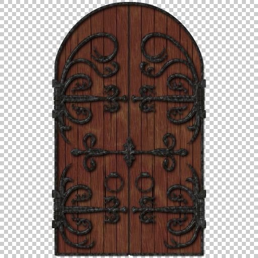 Двери в готическом стиле