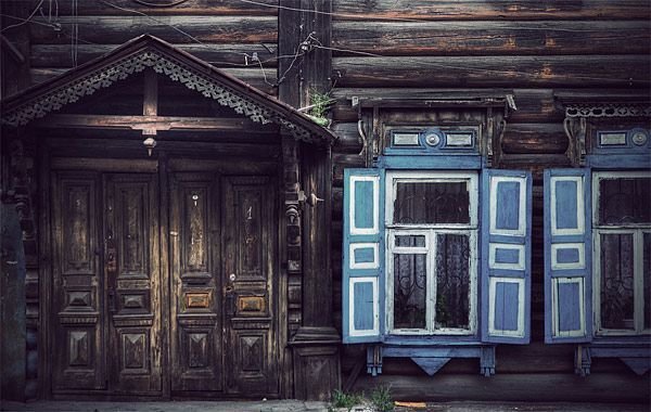 Текстуры русских домов